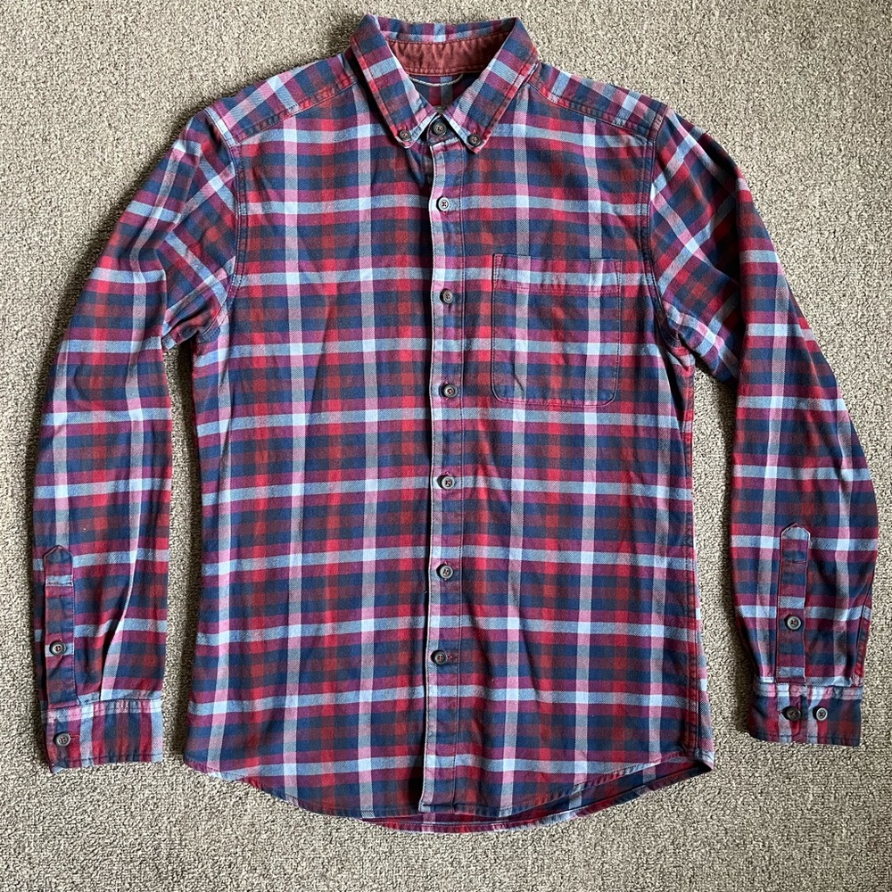 Royal Robbins. Classic red flannel.